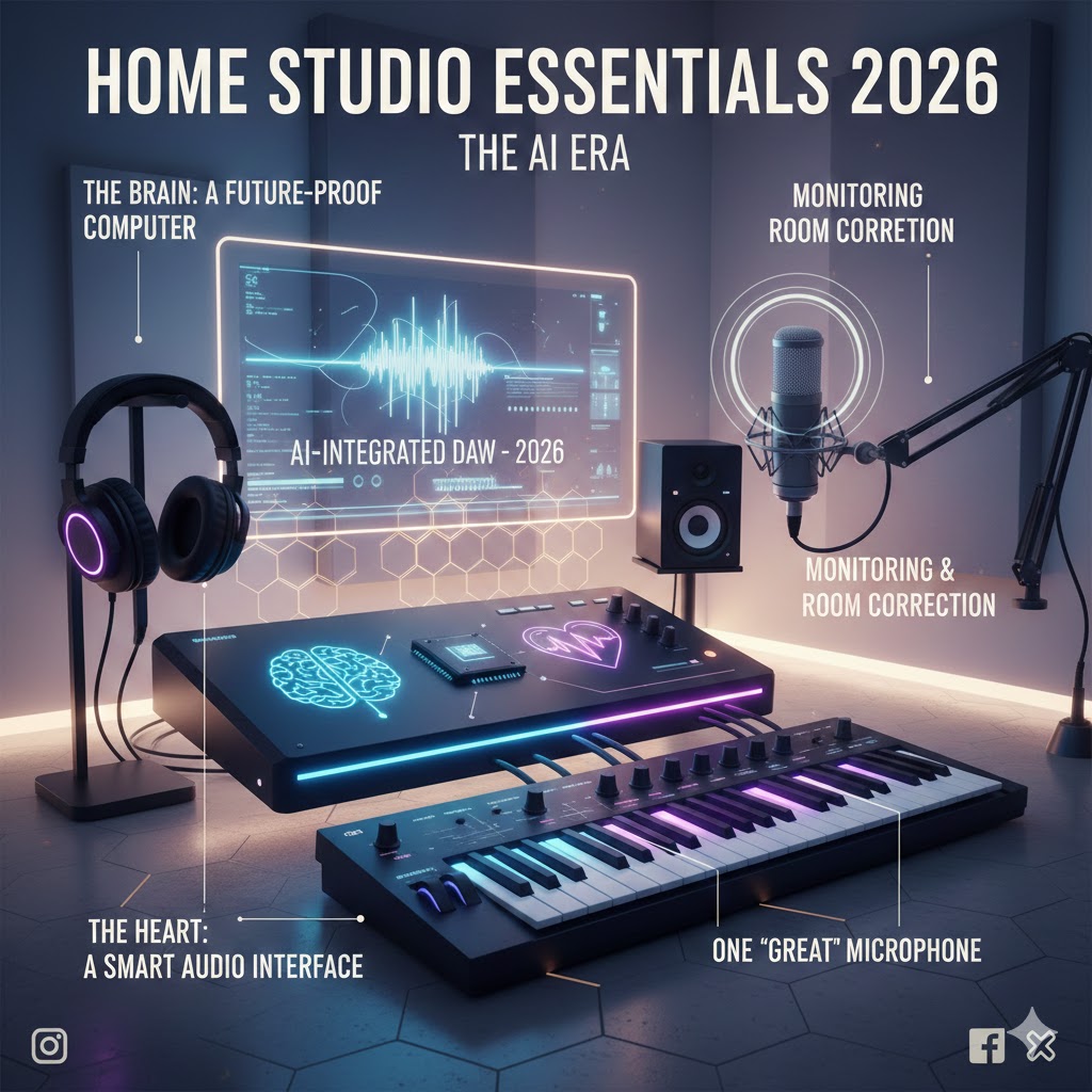 The AI-Integrated Home Studio