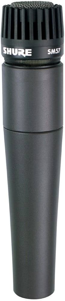 Shure SM57 dynamic microphone