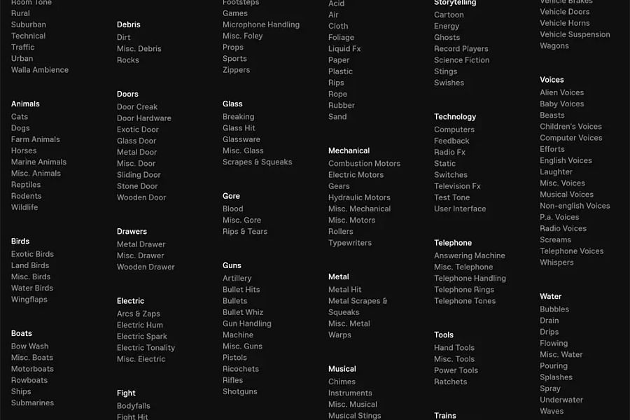 Epidemic Sound library