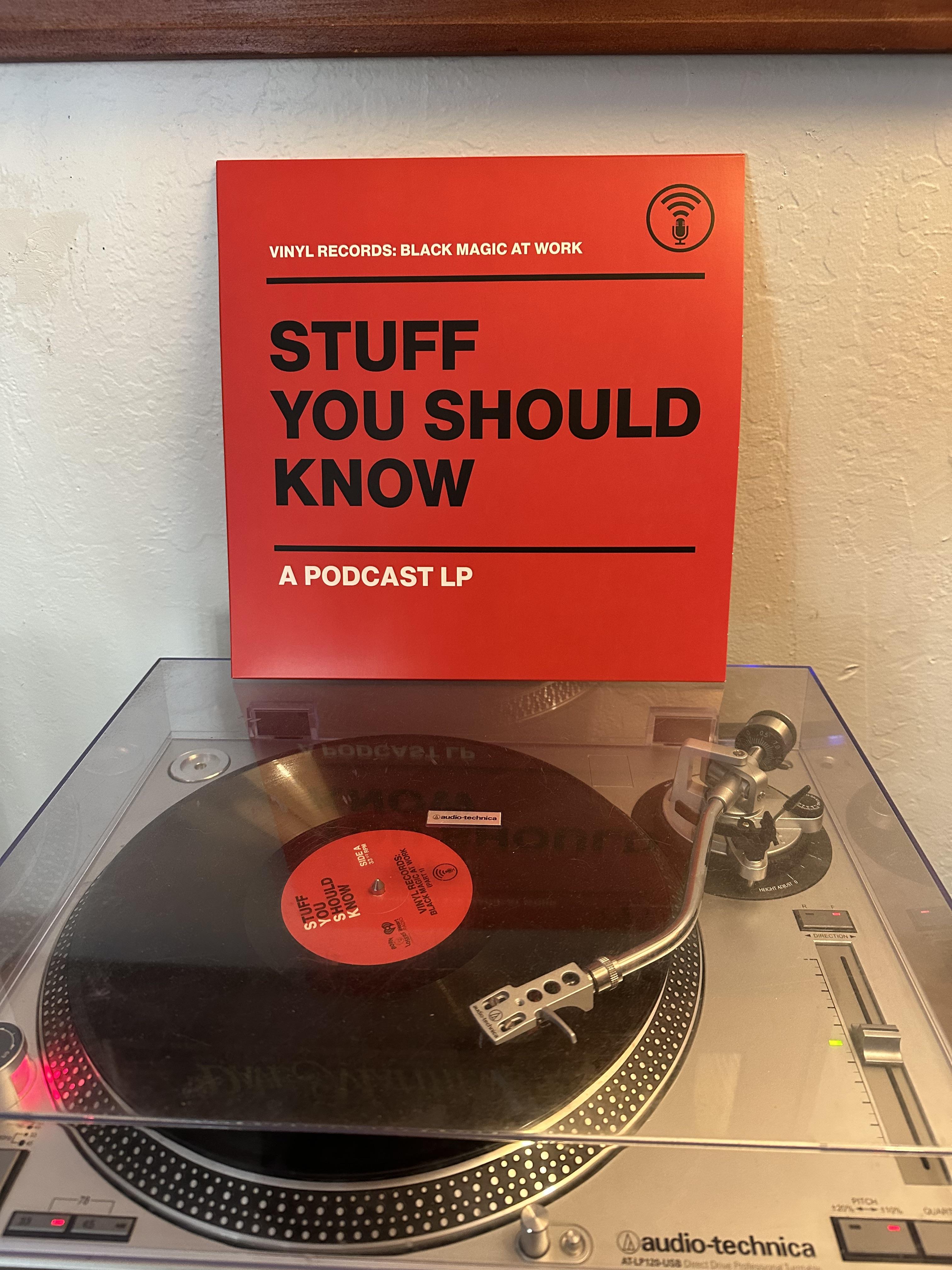 Stuff You Should Know podcast logo
