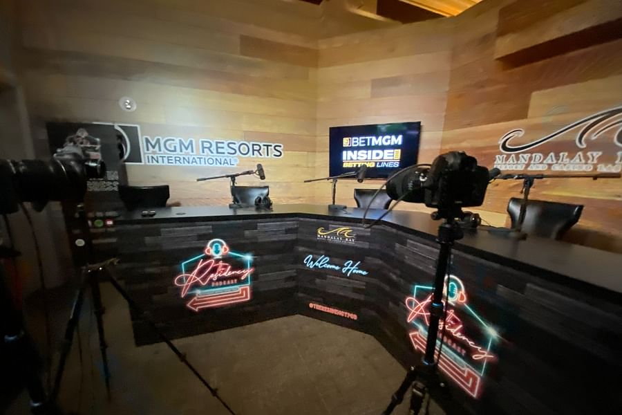 podcast recording behind the scenes