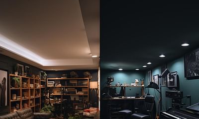 How can I improve the sound quality of my room for recording audio?