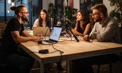 How to record a podcast with multiple hosts or guests?