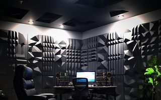 What are some cost-effective options for soundproofing a home recording studio?