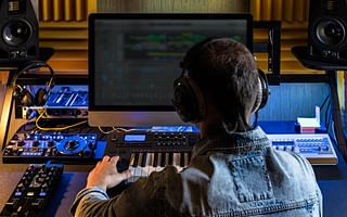 What are some recommended home studio setups for recording music?