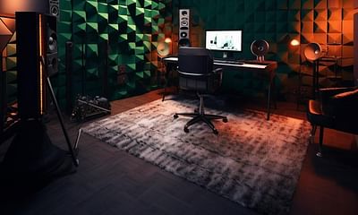 What are the best materials for building a professional recording studio?