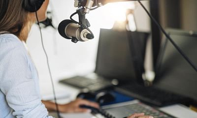 What equipment is needed to set up a video studio for podcasting?