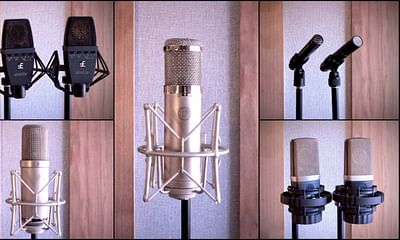 What equipment is recommended for a recording studio?