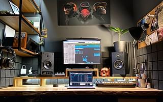 What is the first step in setting up a home recording studio?