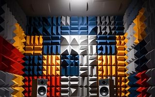 What is the suggested soundproof foam for a home recording studio?