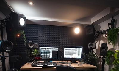 What should I select for my home recording studio design after assessing my needs?